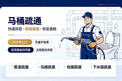 渭南马桶疏通