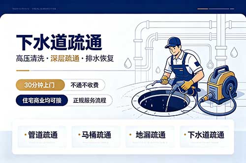 渭南下水道疏通